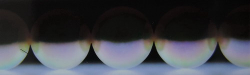 Interferencia – a gyöngyház rétegeinek